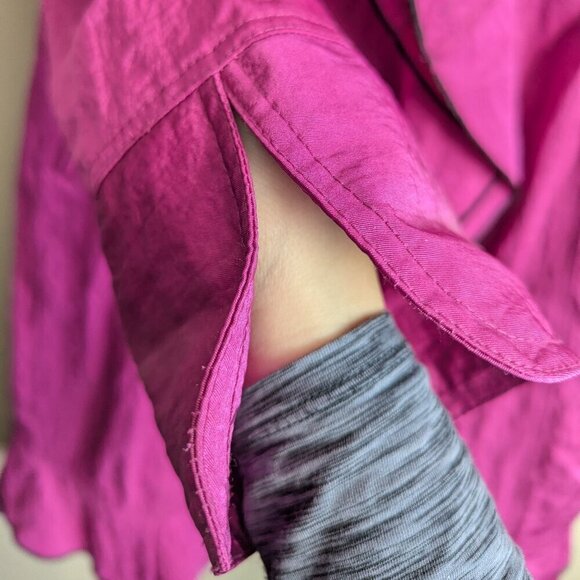 Vintage Rain Ruffle Trench - Picture 7 of 11